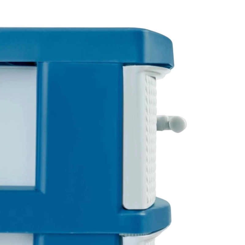 CAJONERO 4 NIVELES SPACE AZUL TIPO RATTAN MQ QRUBBER - 6