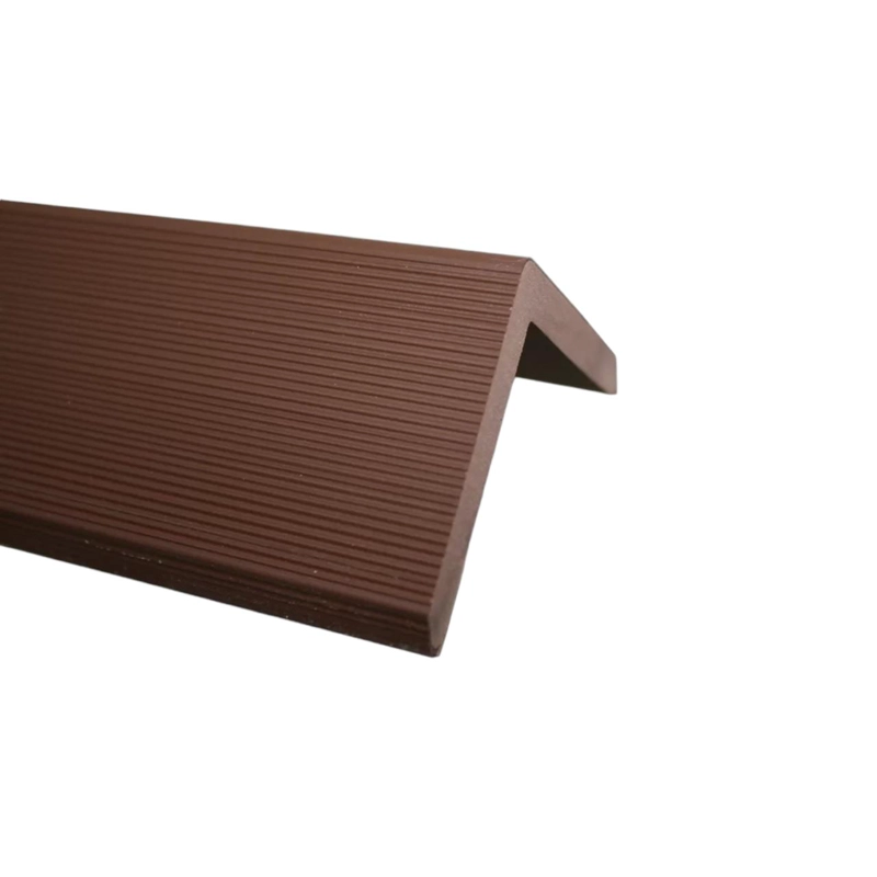 PERFIL PARA WALL PANEL QRUBBER WPC CAFÉ OSCURO 5.5 CM - 1