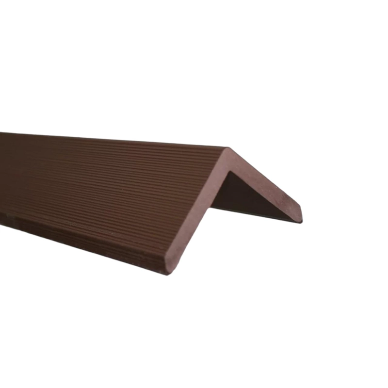 PERFIL PARA WALL PANEL QRUBBER WPC CAFÉ OSCURO 5.5 CM - 2