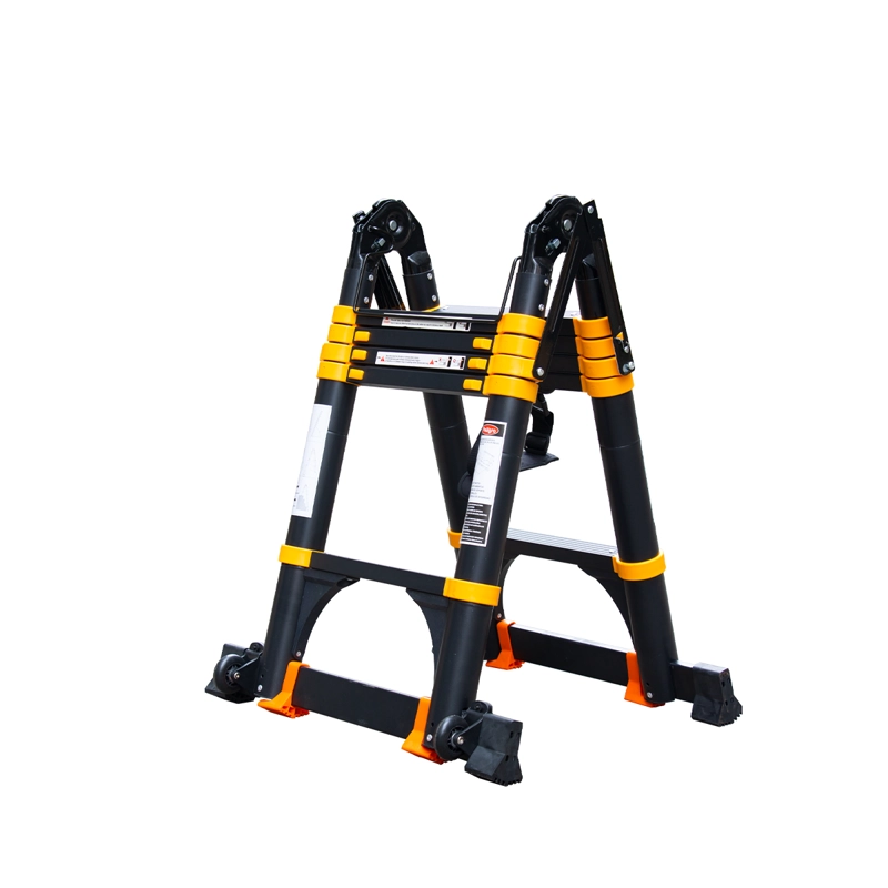 ESCALERA QRUBBER ALUMINIO TELESCOPICA MULTIUSO RETRACTIL 3,2