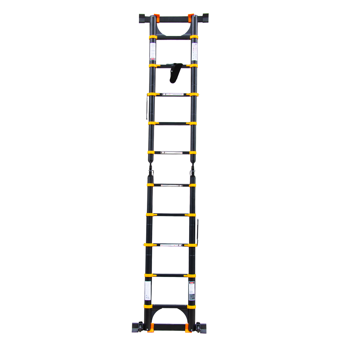 ESCALERA QRUBBER ALUMINIO TELESCÓPICA MULTIUSO RETRÁCTIL 3,2 - 3