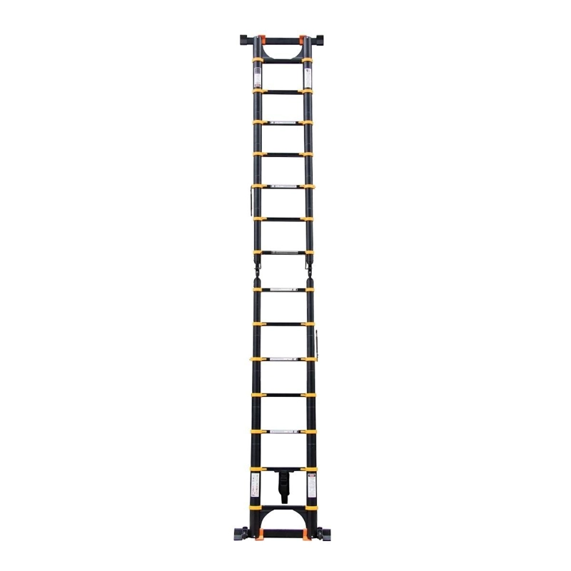 ESCALERA QRUBBER ALUMINIO TELESCÓPICA MULTIUSO RETRÁCTIL 4,4 - 3