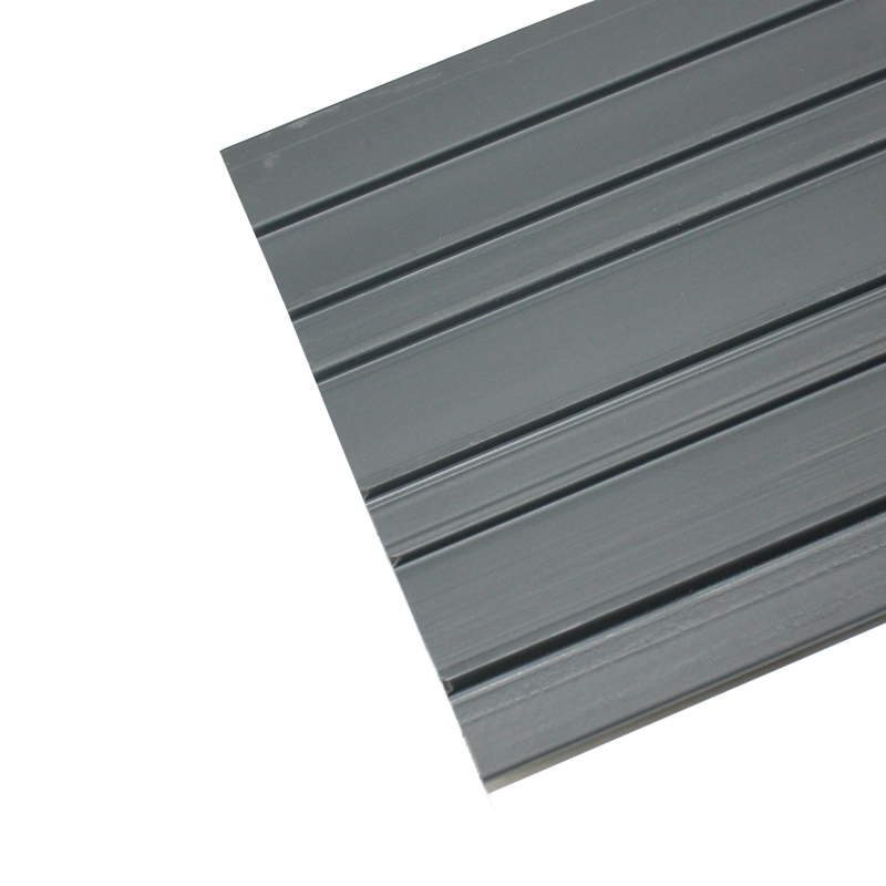 REVESTIMIENTO PARED QRUBBER WALL PANEL TABLA WPC 16.9 CM GRIS CLARO - 2