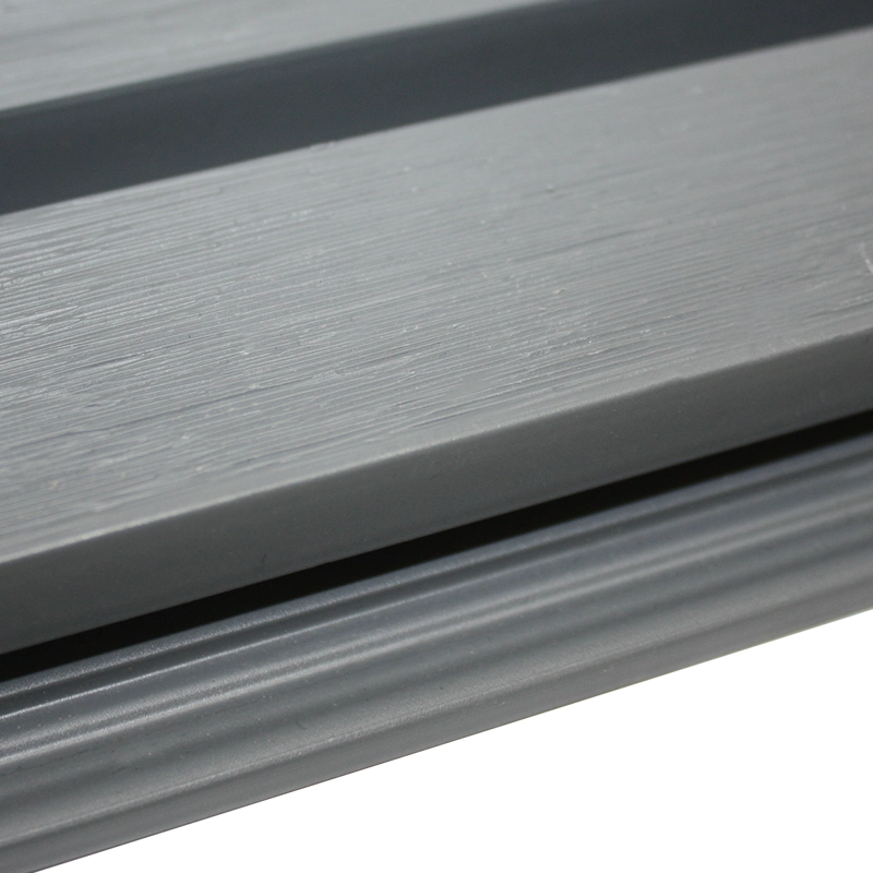 REVESTIMIENTO PARED QRUBBER WALL PANEL TABLA WPC 16.9 CM GRIS CLARO - 3