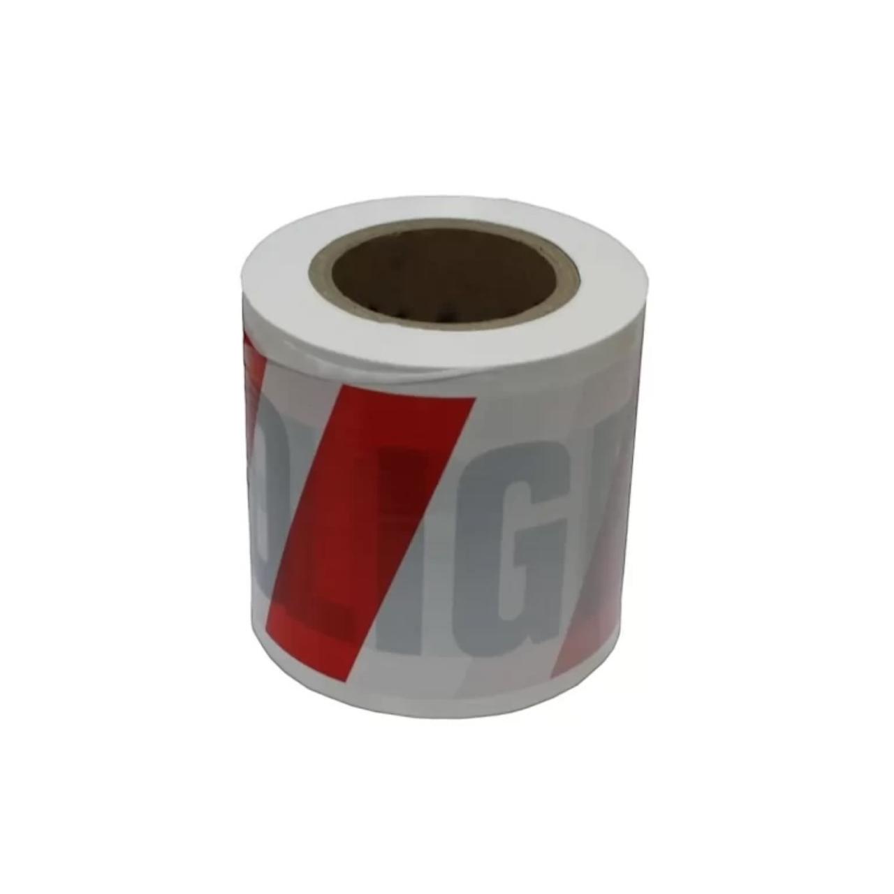 ROLLO QRUBBER CINTA DEMARCATORIA DE PELIGRO 350 MTS - 3