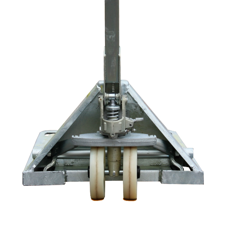 TRANSPALETA GALVANIZADA MANUAL 2.5 TONELADAS QRUBBER - 2
