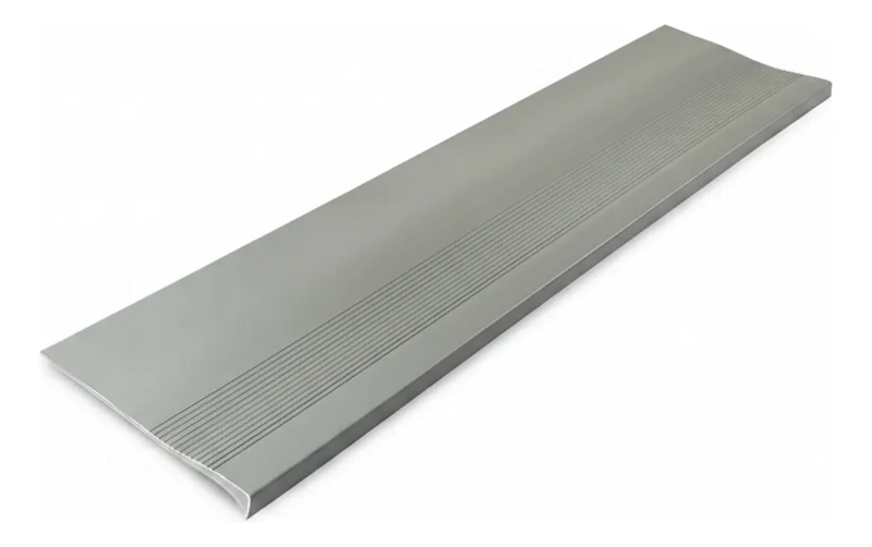 GRADA QRUBBER ESTRIADA 3MM X 120CM X 30CM GRIS - 4