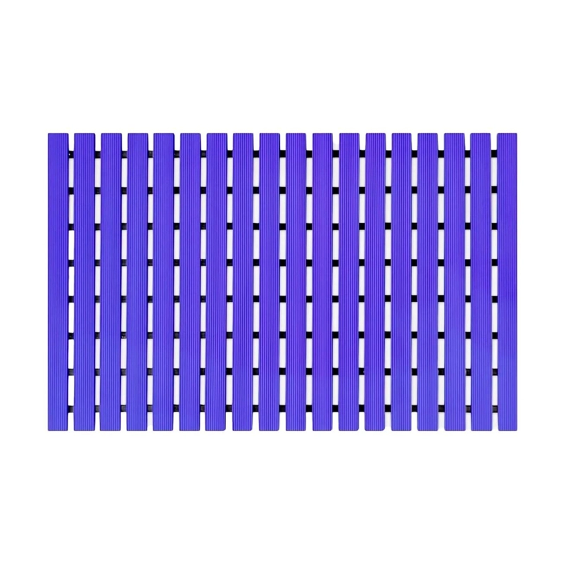 MAT QRUBBER PISO SPA Y ZONAS HÚMEDAS 91 CM X 13 M AZUL - 3