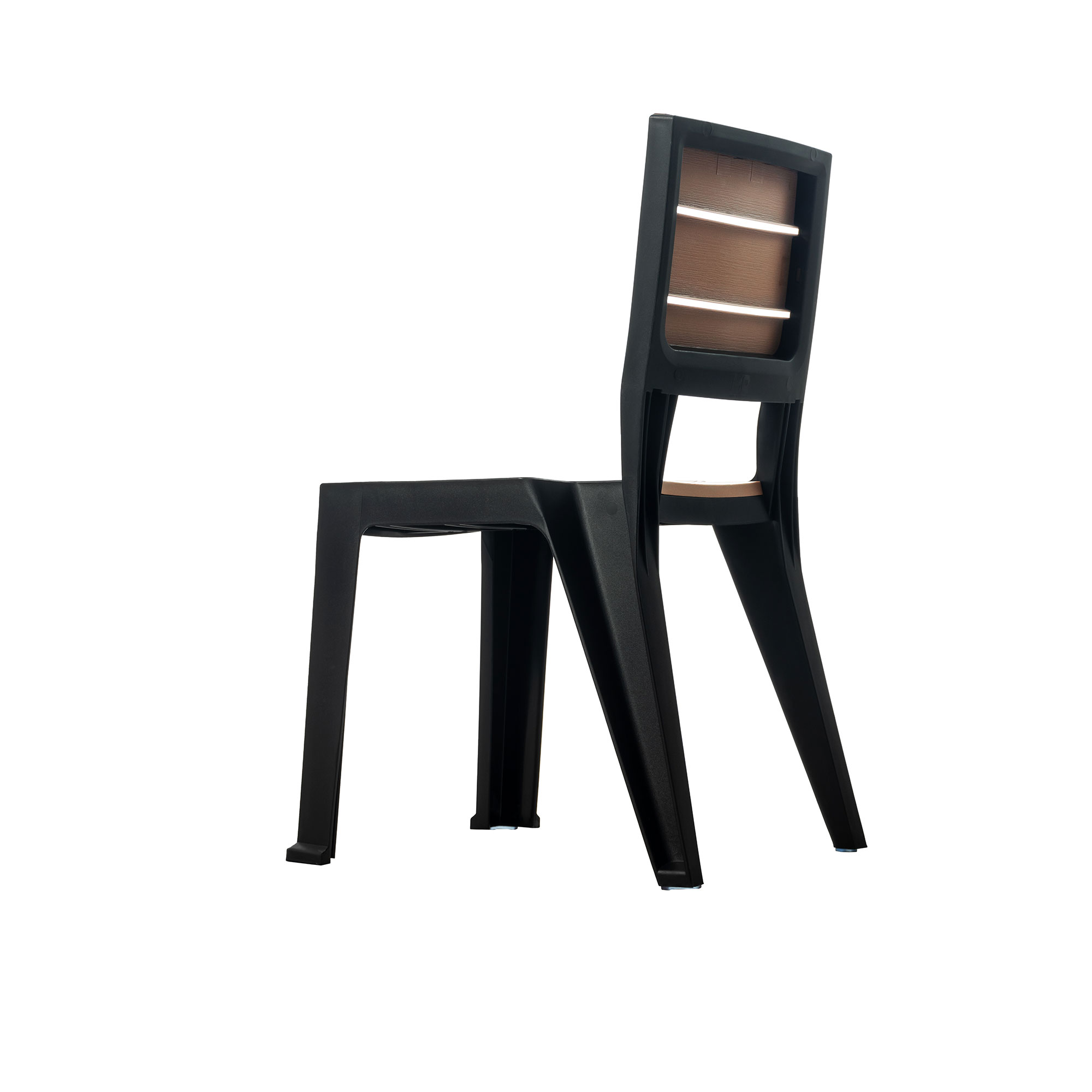 SILLA QRUBBER CAFE EXTERIOR/INTERIOR MADEIRA MQ - 6