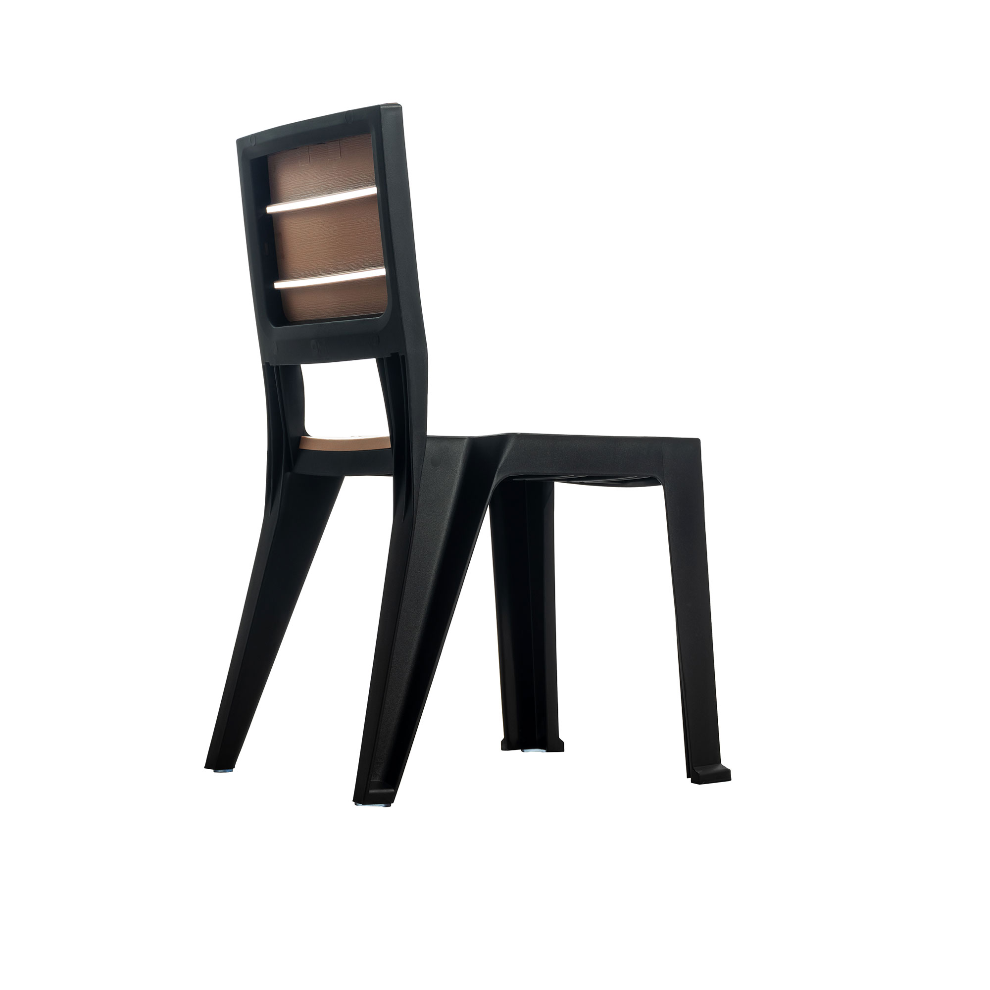 SILLA QRUBBER CAFE EXTERIOR/INTERIOR MADEIRA MQ - 8