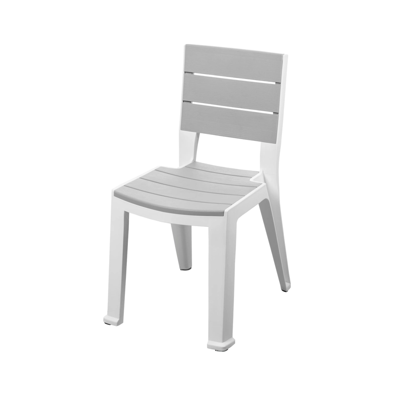 SILLA QRUBBER PLATEADO EXTERIOR/INTERIOR MADEIRA MQ - 1