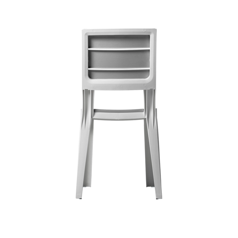 SILLA QRUBBER PLATEADO EXTERIOR/INTERIOR MADEIRA MQ - 7