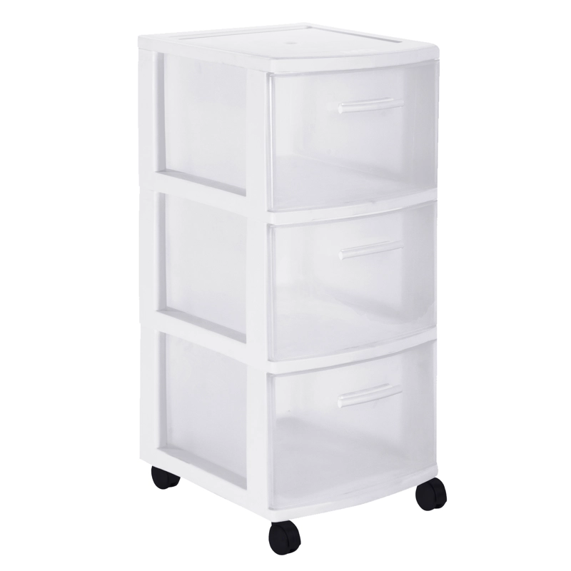 CAJONERO 3 NIVELES ECLYPSE BLANCO MQ QRUBBER - 1