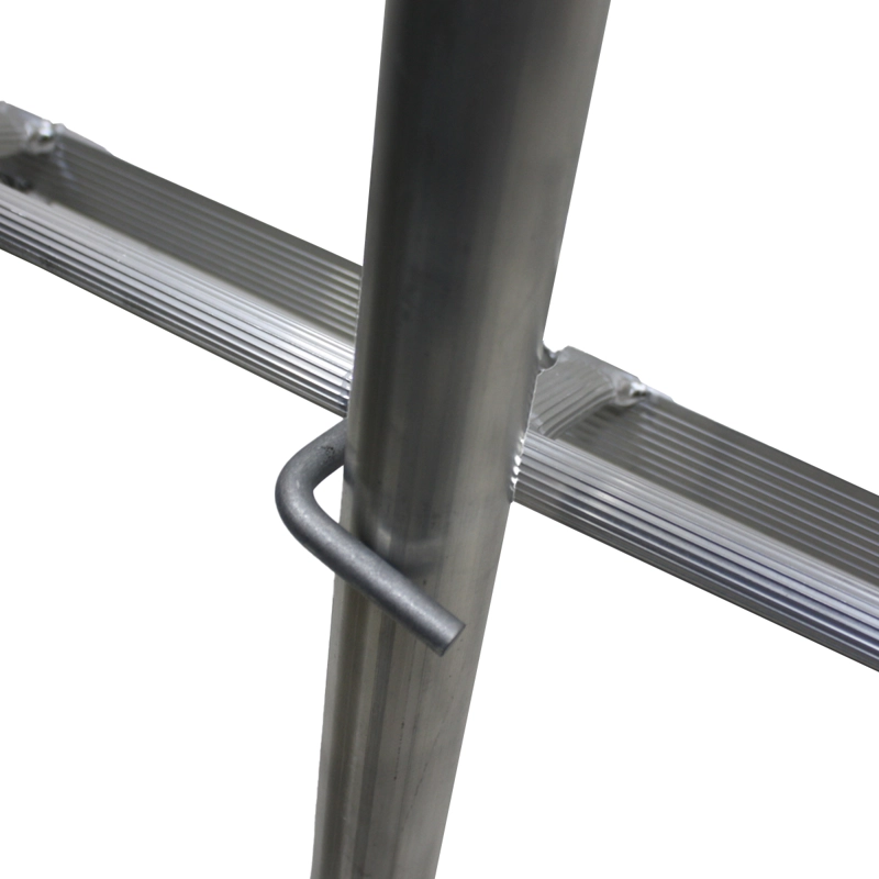 ESCALERA COSECHERA DE  ALUMINIO 1.8MT - 6 PELDAÑOS QRUBBER - 3