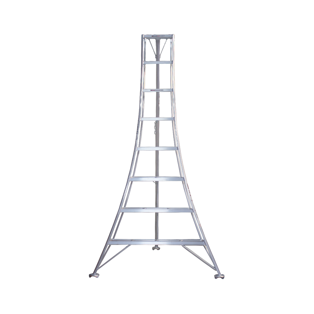ESCALERA QRUBBER COSECHERA ALUMINIO 2.4MT 8 PELDAÑOS - 1