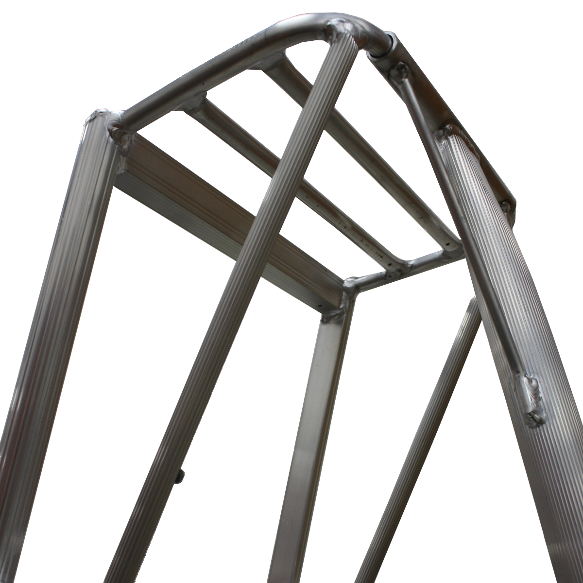ESCALERA QRUBBER COSECHERA ALUMINIO 2.4MT 8 PELDAÑOS - 3