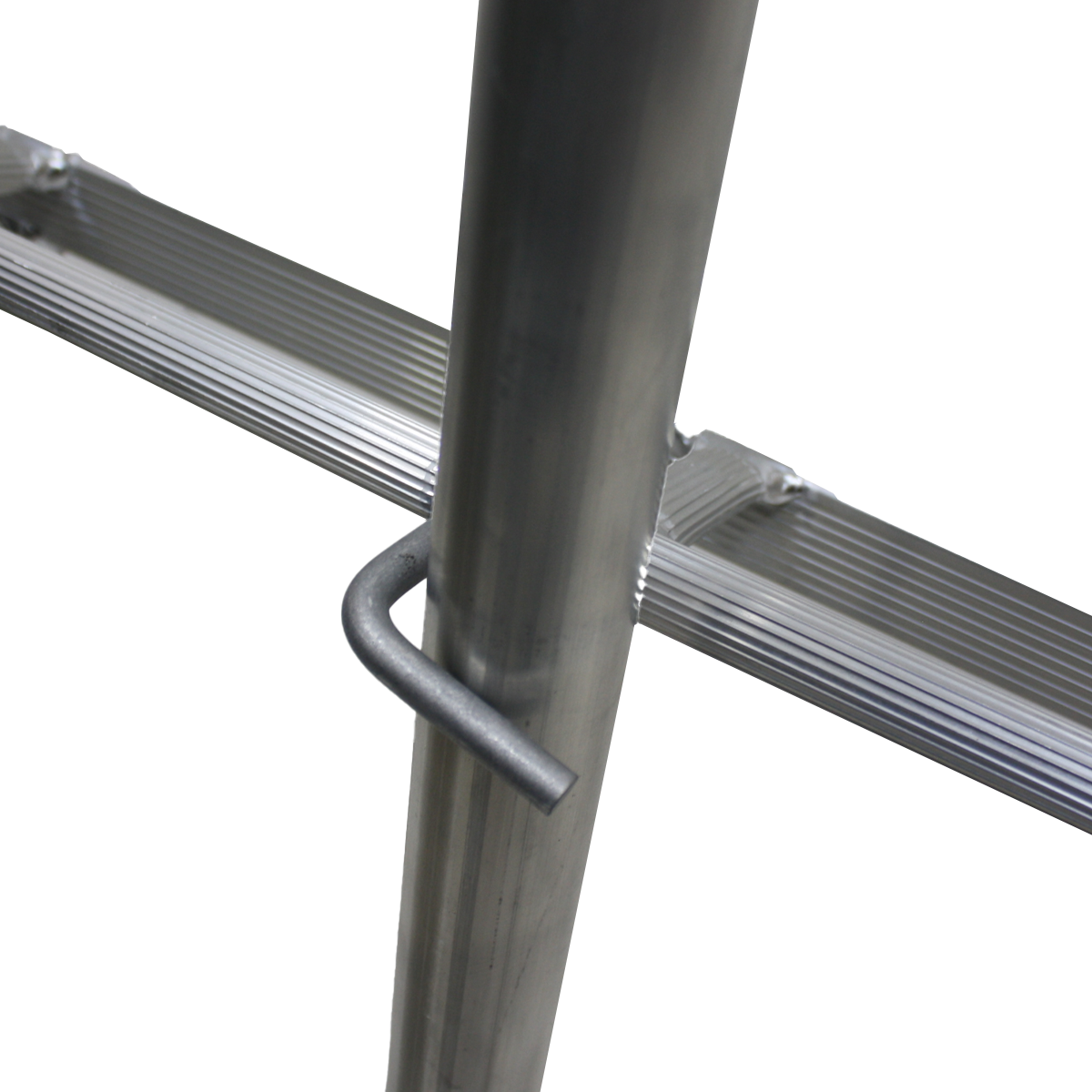 ESCALERA QRUBBER COSECHERA ALUMINIO 2.4MT 8 PELDAÑOS - 4