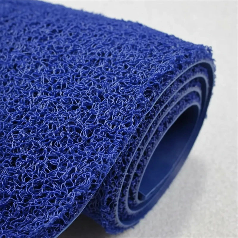 PISO PVC LIMPIAPIE S PREMIUM 1.20MT X 12 MTS AZUL QRUBBER - 3