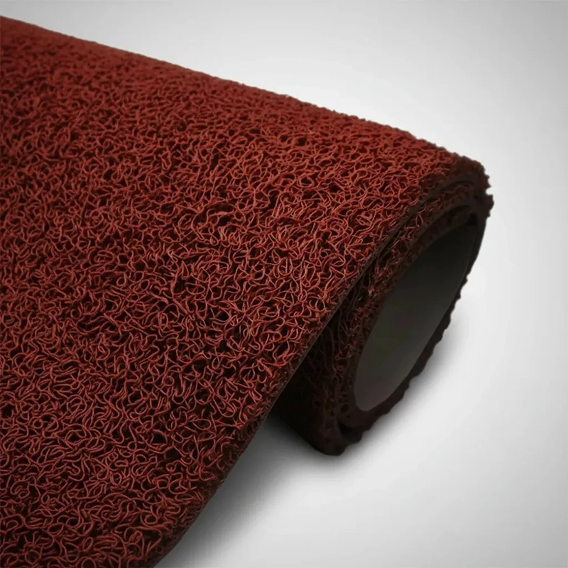 PISO PVC LIMPIAPIE S PREMIUM 1.20MT X 12 MTS CAFE  QRUBBER - 6