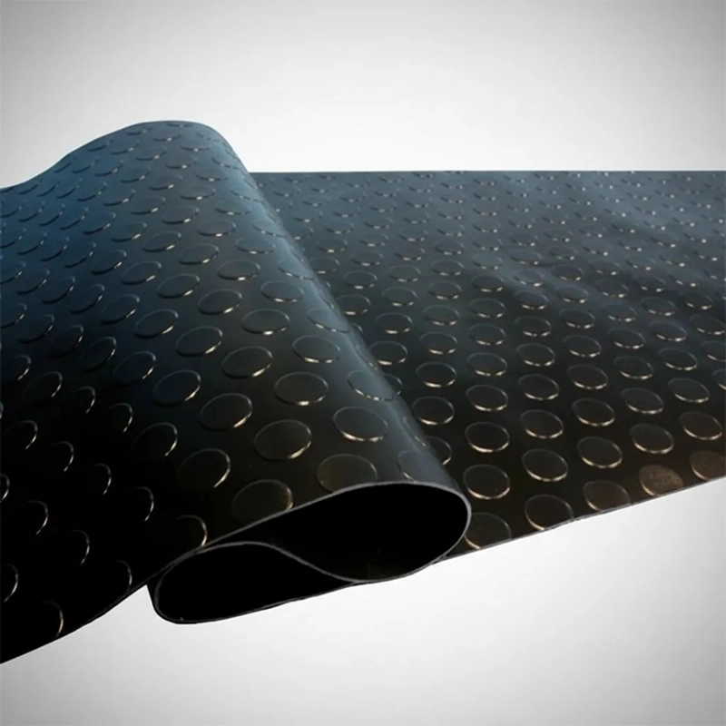 PISO DE GOMA ANTIDESLIZANTE ESTOPEROL NEGRO 1X20MTS QRUBBER - 2