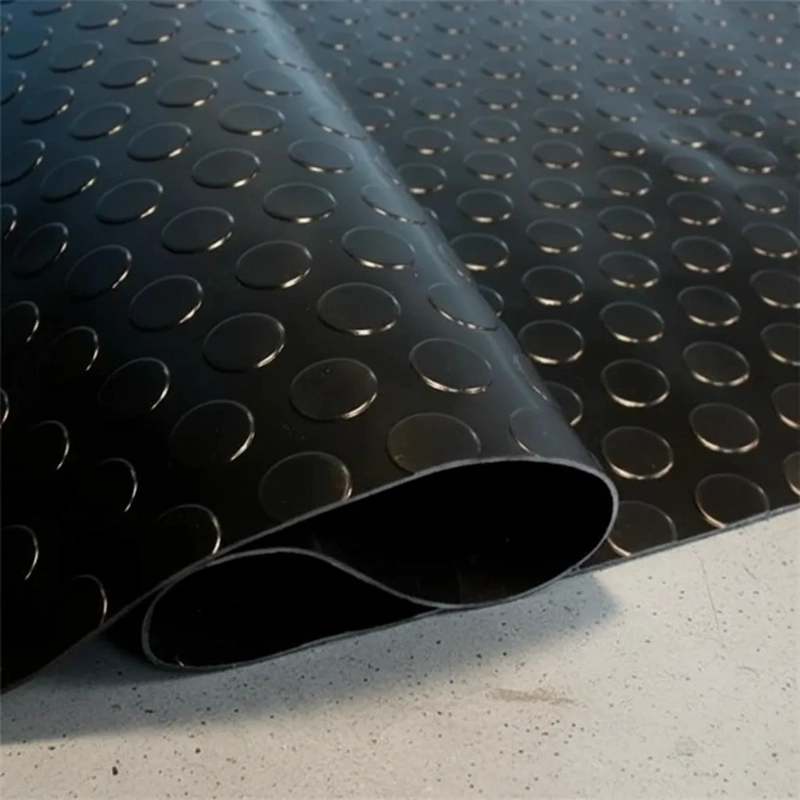 PISO DE GOMA ANTIDESLIZANTE ESTOPEROL NEGRO 1X20MTS QRUBBER - 3
