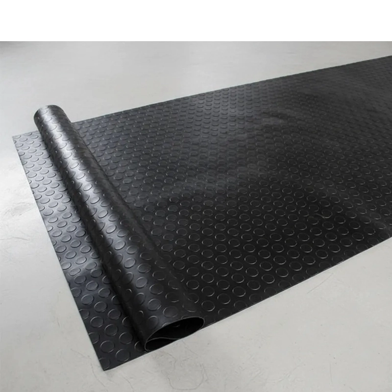 PISO GOMA ANTIDESLIZANTE ESTOPEROL NEGRO 1.30X20MTS QRUBBER - 2