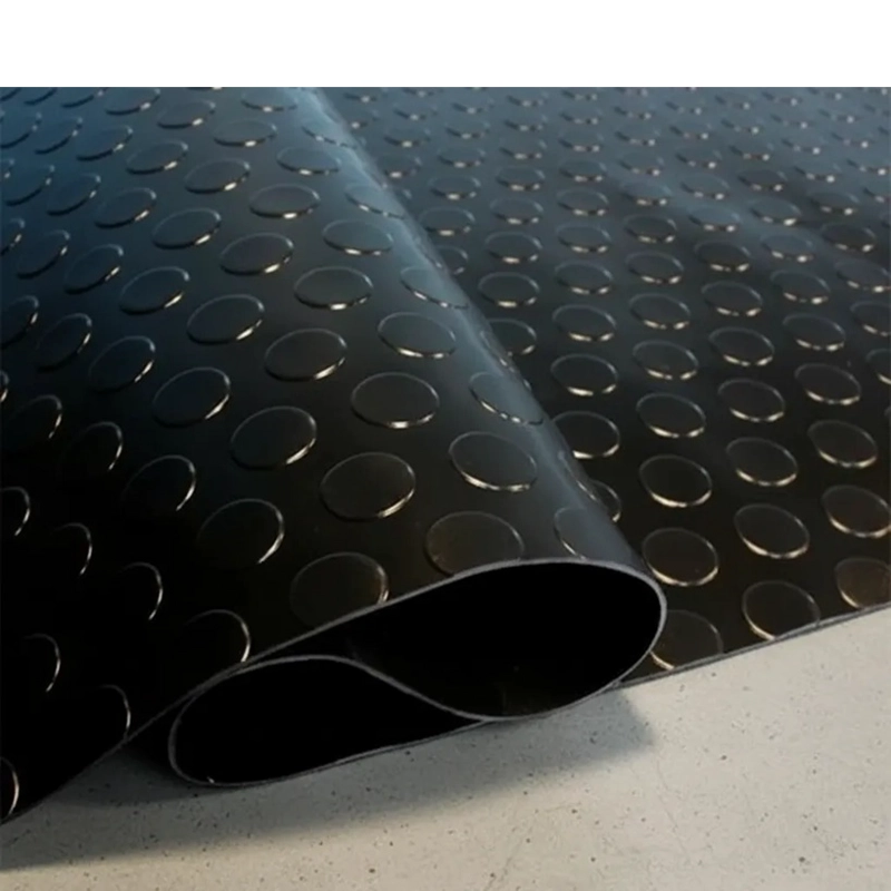 PISO GOMA ANTIDESLIZANTE ESTOPEROL NEGRO 1.5X20MTS QRUBBER - 2