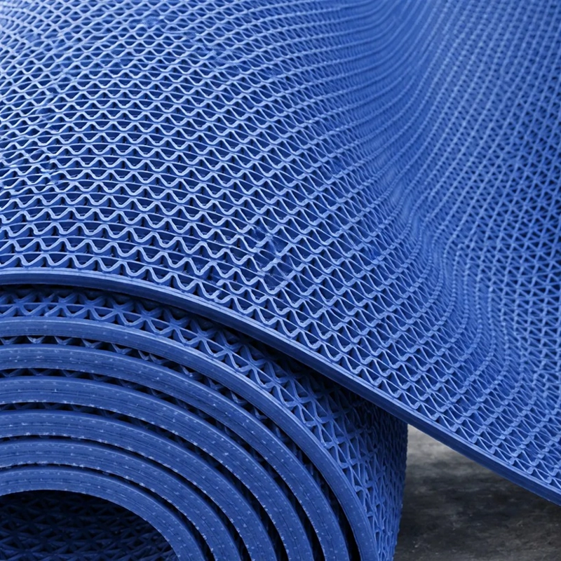 PISO ROLLO WET GRAN S 5MM 1.20 X 15MTS AZUL QRUBBER - 4