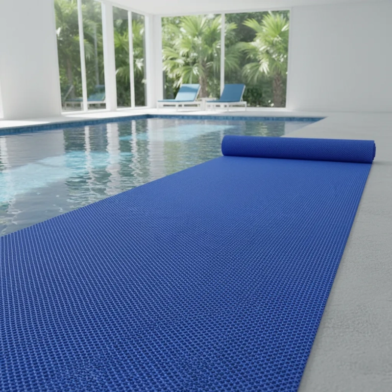 PISO ROLLO WET GRAN S 8.5MM X 1.20 X 15MTS AZUL QRUBBER - 5