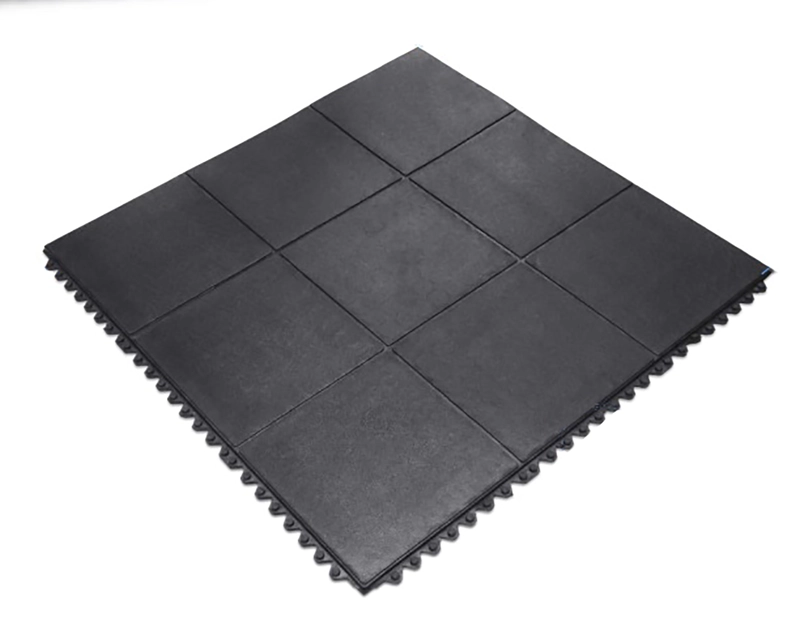 PLANCHA MULTIUSO UNIONES 90CMX90CMX16MM NEGRO QRUBBER - 1
