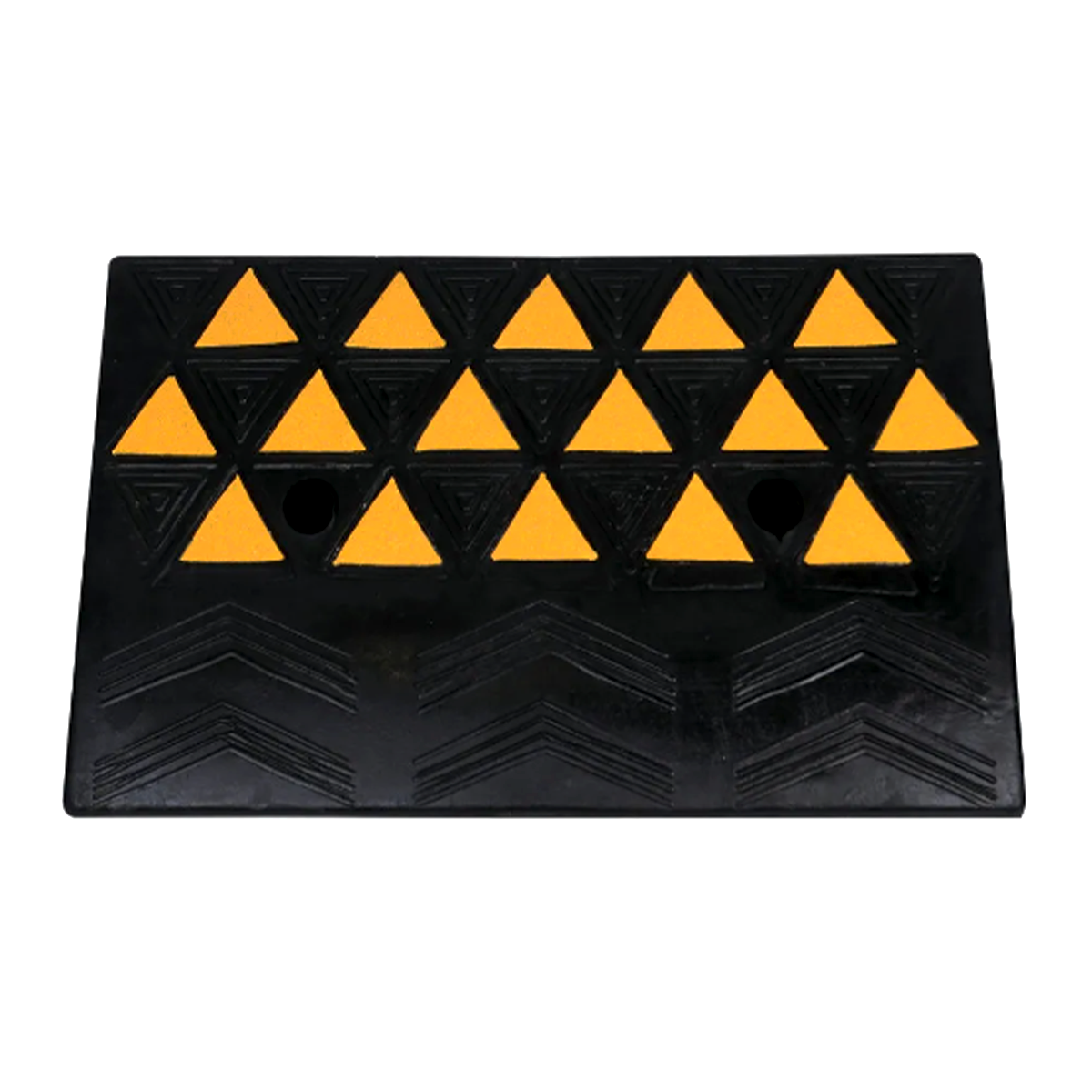 RAMPA DE GOMA MODULAR 60CM NEGRO/AMARILLO QRUBBER - 2