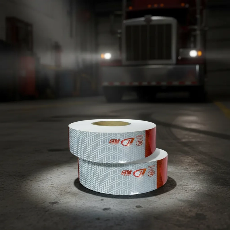CINTA TIPO REFLECTANTE PARA CAMION 50MM X 50 MTS QRUBBER - 5