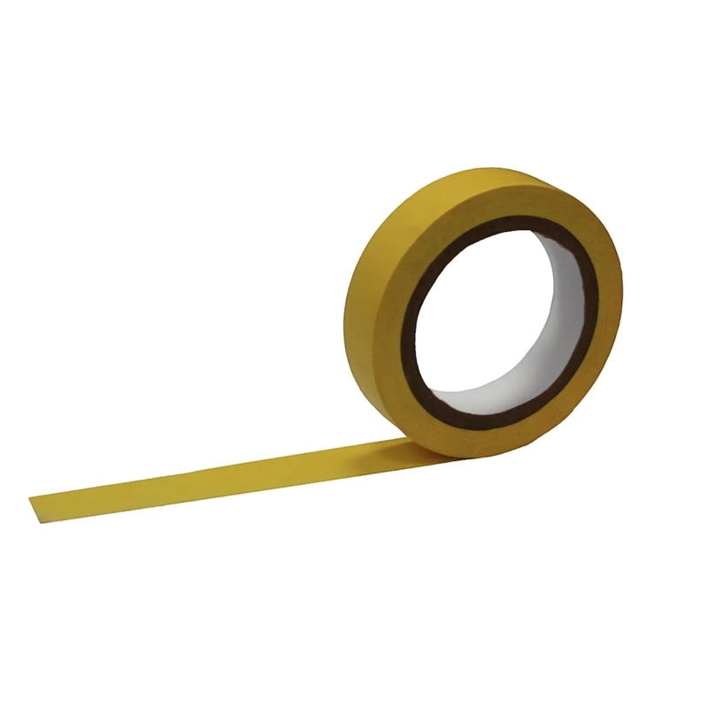 CINTA DEMARCATORIA 25MM X 33 MTS AMARILLO QRUBBER - 1