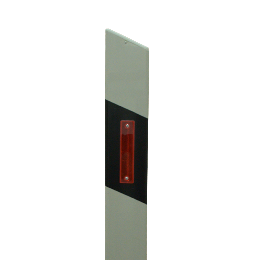 HITO DELINEADOR PVC TIPO ARISTA COLOR BLANCO 125CM QRUBBER - 3