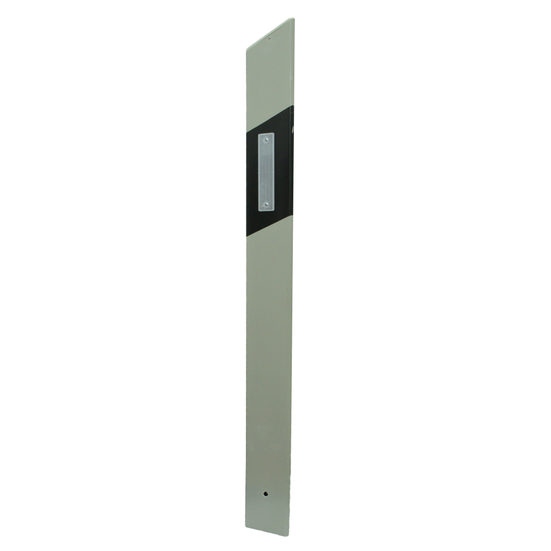 HITO DELINEADOR PVC TIPO ARISTA COLOR BLANCO 125CM QRUBBER - 4
