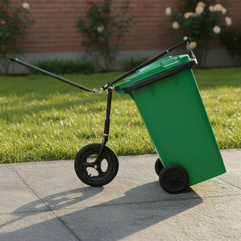 MOVILIZADOR PARA CONTENEDORES DE BASURA 120 Y 240LTS QRUBBER - 2