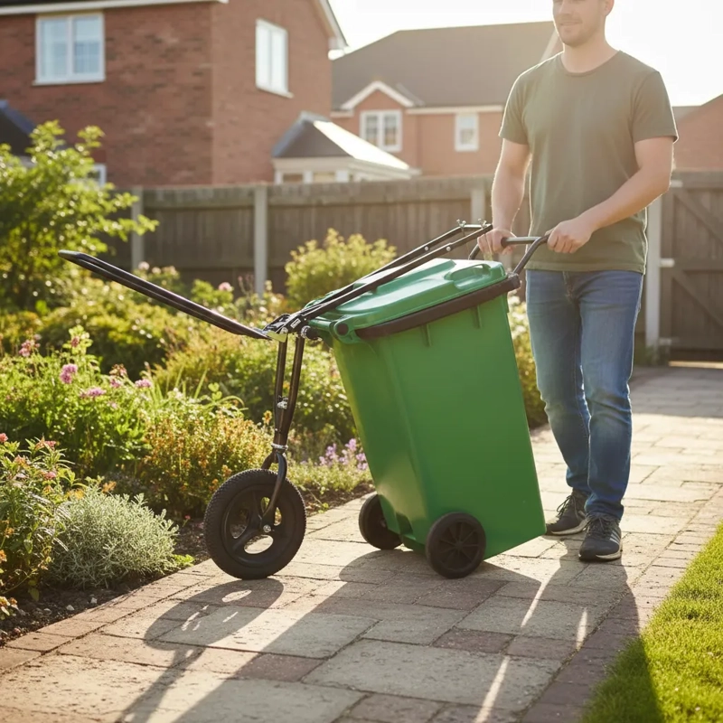 MOVILIZADOR PARA CONTENEDORES DE BASURA 120 Y 240LTS QRUBBER - 5