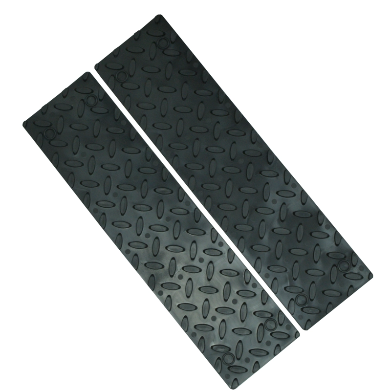 GRADA PELDAÑO DIAMANTADA AUTOADHESIVA 2 UNID 39X10CM QRUBBER - 1