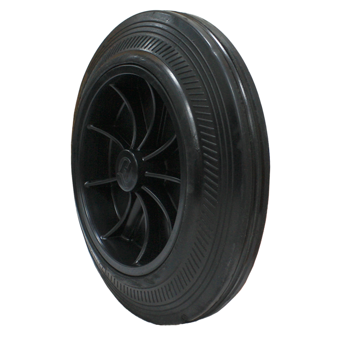RUEDA DE REPUESTO PARA CONTENEDORES DE BASURA 240LTS QRUBBER - 1