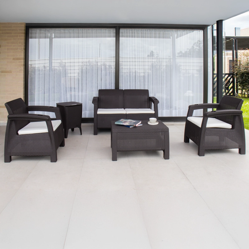 JUEGO TERRAZA CON COOLER TABLE  MODELO COMFORT MQ QRUBBER - 2