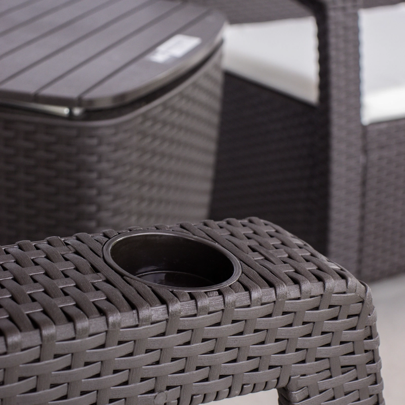 JUEGO TERRAZA CON COOLER TABLE  MODELO COMFORT MQ QRUBBER - 3