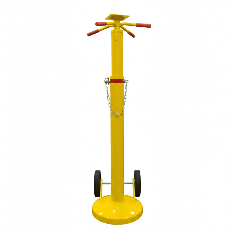ESTABILIZADOR GATO CAMION TRAILER JACK CARGA 22,5 TN QRUBBER - 1