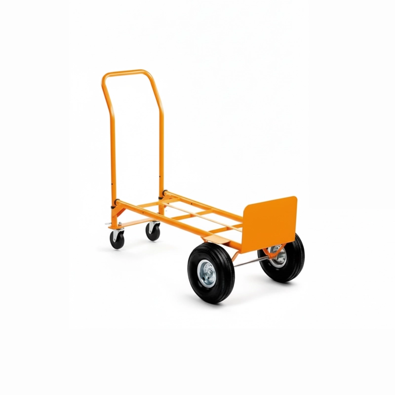 CARRO DE CARGA TIPO YEGUA 2 EN 1. CAP 200KG 4 RUEDAS QRUBBER - 2