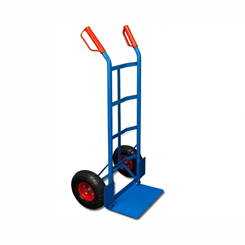 CARRO CARGA TIPO YEGUA CON PALA FLEXIBLE. CAP 200KG QRUBBER - 1