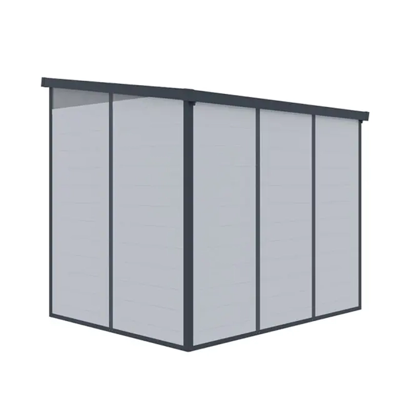 BODEGA ARMABLE JARDIN 3,63 M² 190X192X215CM QRUBBER - 7