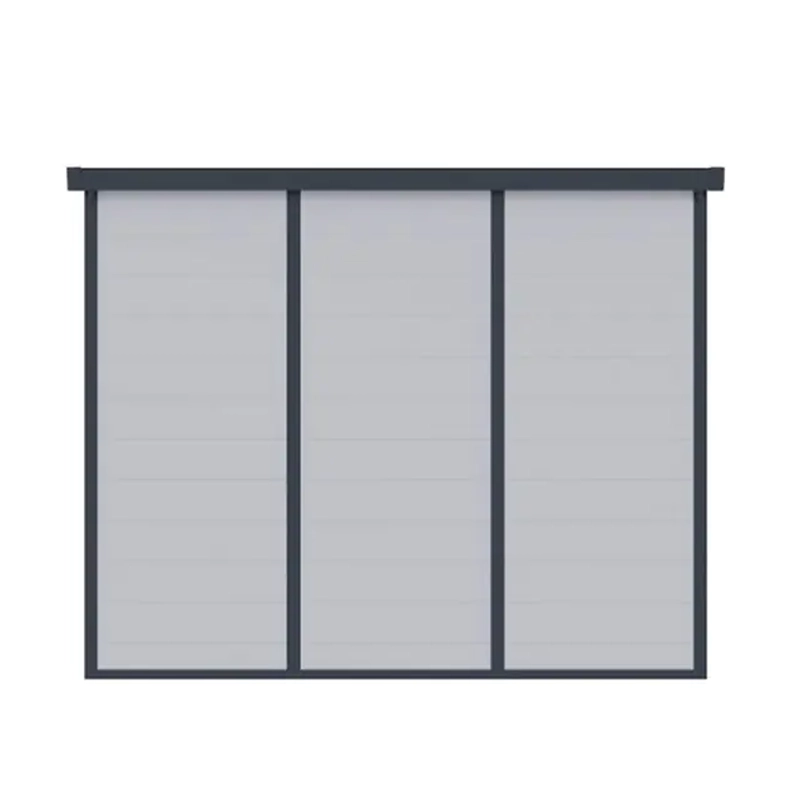 BODEGA ARMABLE JARDIN 3,63 M² 190X192X215CM QRUBBER - 8