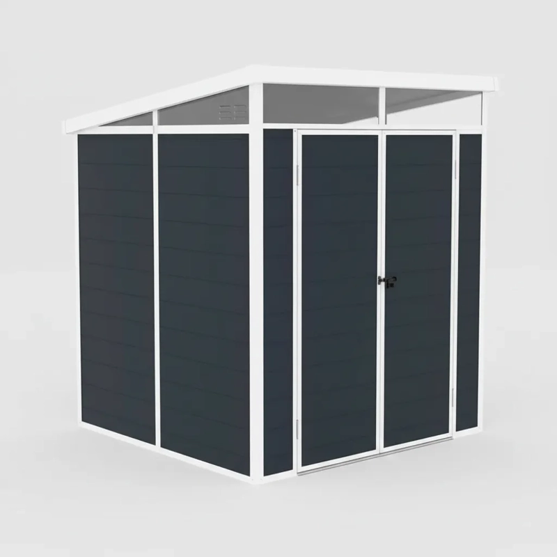BODEGA ARMABLE JARDIN  4,55 M²  DOS PUERTAS QRUBBER - 5