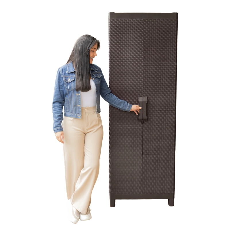 ARMARIO DOS PUERTAS TIPO RATTAN EXTRA LARGE MQ QRUBBER - 3
