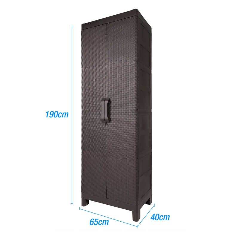 ARMARIO DOS PUERTAS TIPO RATTAN EXTRA LARGE MQ QRUBBER - 4