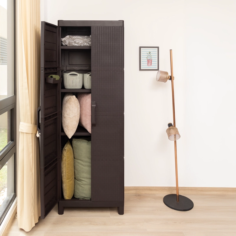 ARMARIO DOS PUERTAS TIPO RATTAN EXTRA LARGE MQ QRUBBER - 7